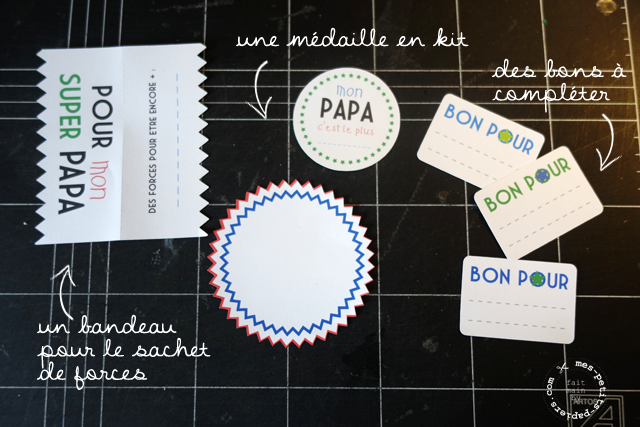 DIY - medaille de super papa