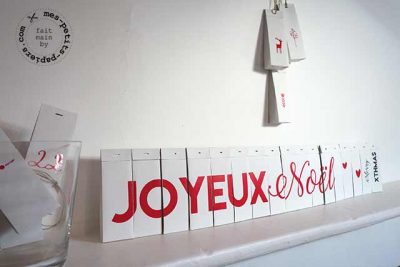 calendrier de l'avent