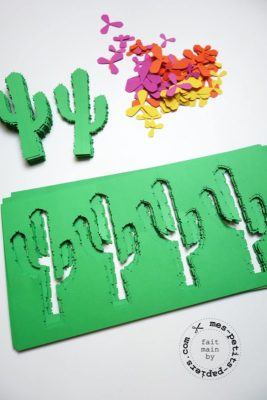 DIY atelier cactus de www.mes-petits-papiers.com