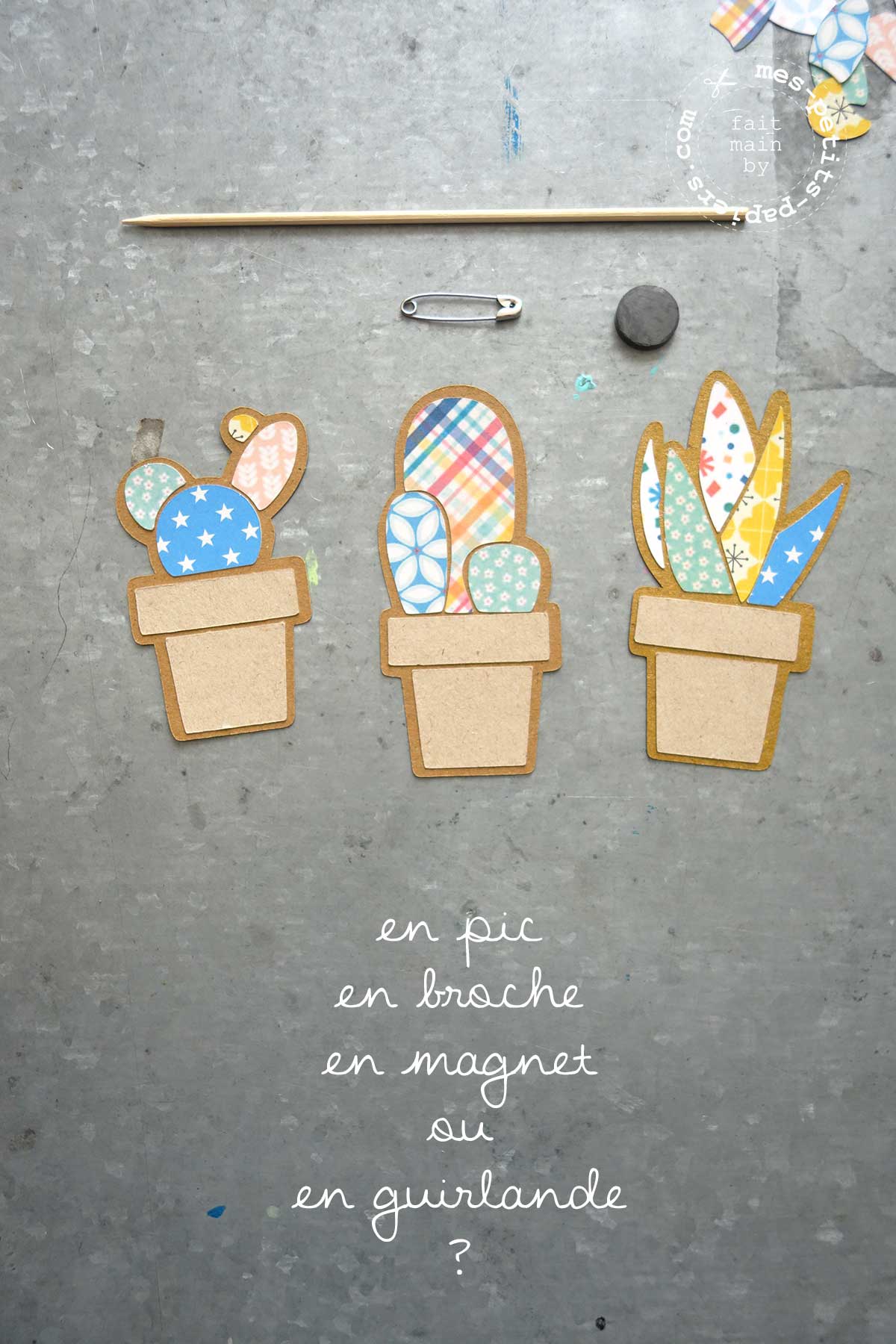 DIY cactus mes petits papiers 7