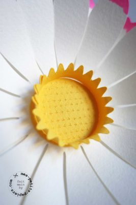 mes petits papiers - paquerettes de printemps en papier