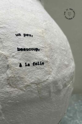 Fleurs en papier crépon créées par mes-petits-papiers.com, Caroline Houël